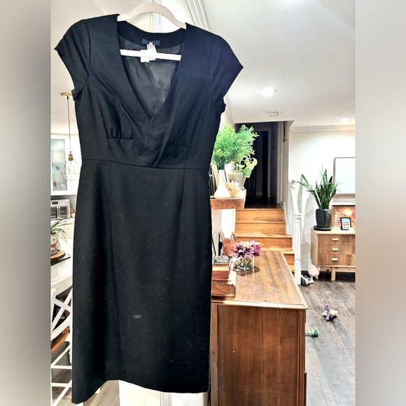 J. Crew Dresses & Skirts - J. Crew LBD 0 Black Wool Dress w/ silk lining